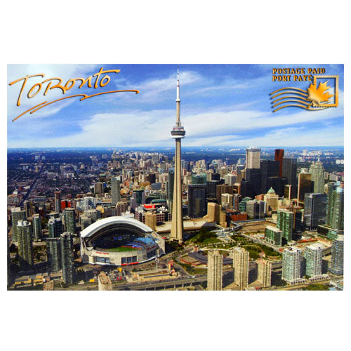 Postage Paid Postcard - Toronto Landmarks